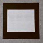 Black Oblong Mount Insert for LED Box Frame – Custom Display Solution