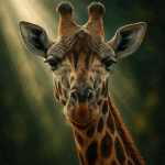 Giraffe 2 Magnificent Pose