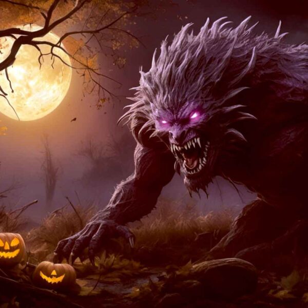 Demon Troll - LED Box Frame 19