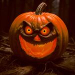 Pumpkin 3-Dark Evil Pumpkin Halloween