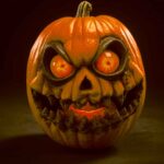 Pumpkin 4-Dark Grin Pumpkin Halloween