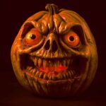 Pumpkin 5-Dark Rotting Pumpkin Halloween